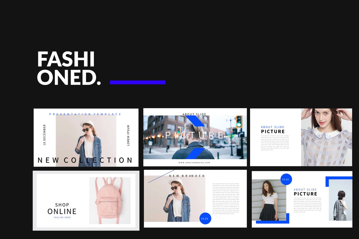 Template Presentasi PowerPoint Bergaya dan Modern