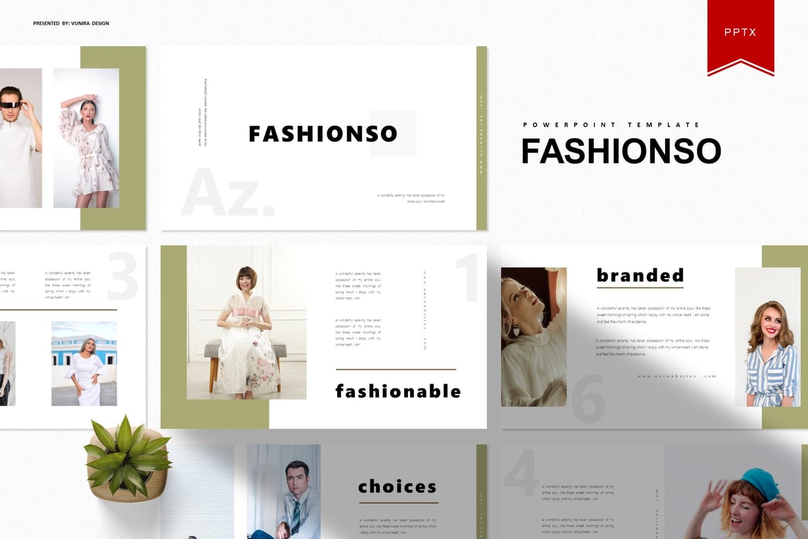 Template Powerpoint Fashionso - Solusi Presentasi Kreatif Anda