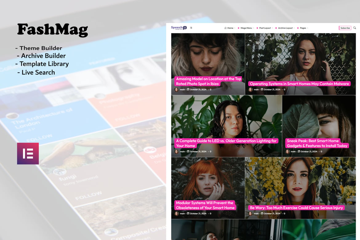 Fashmag - Tema WordPress Blog & Majalah Gaya Hidup Terbaik