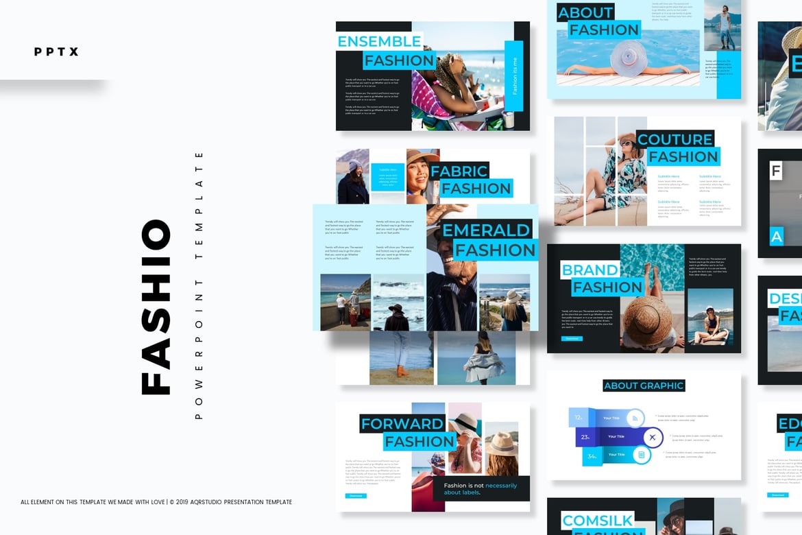 Fasio Creative - Template PowerPoint Serbaguna