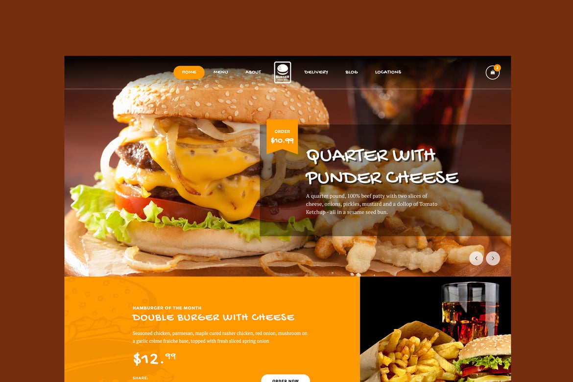Template Website Fast Foody - Solusi Kreatif untuk Restoran Anda