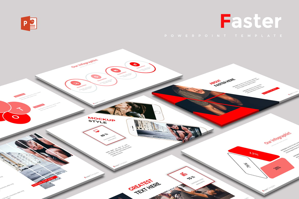 Template PowerPoint Faster - Solusi Presentasi yang Efektif dan Menarik