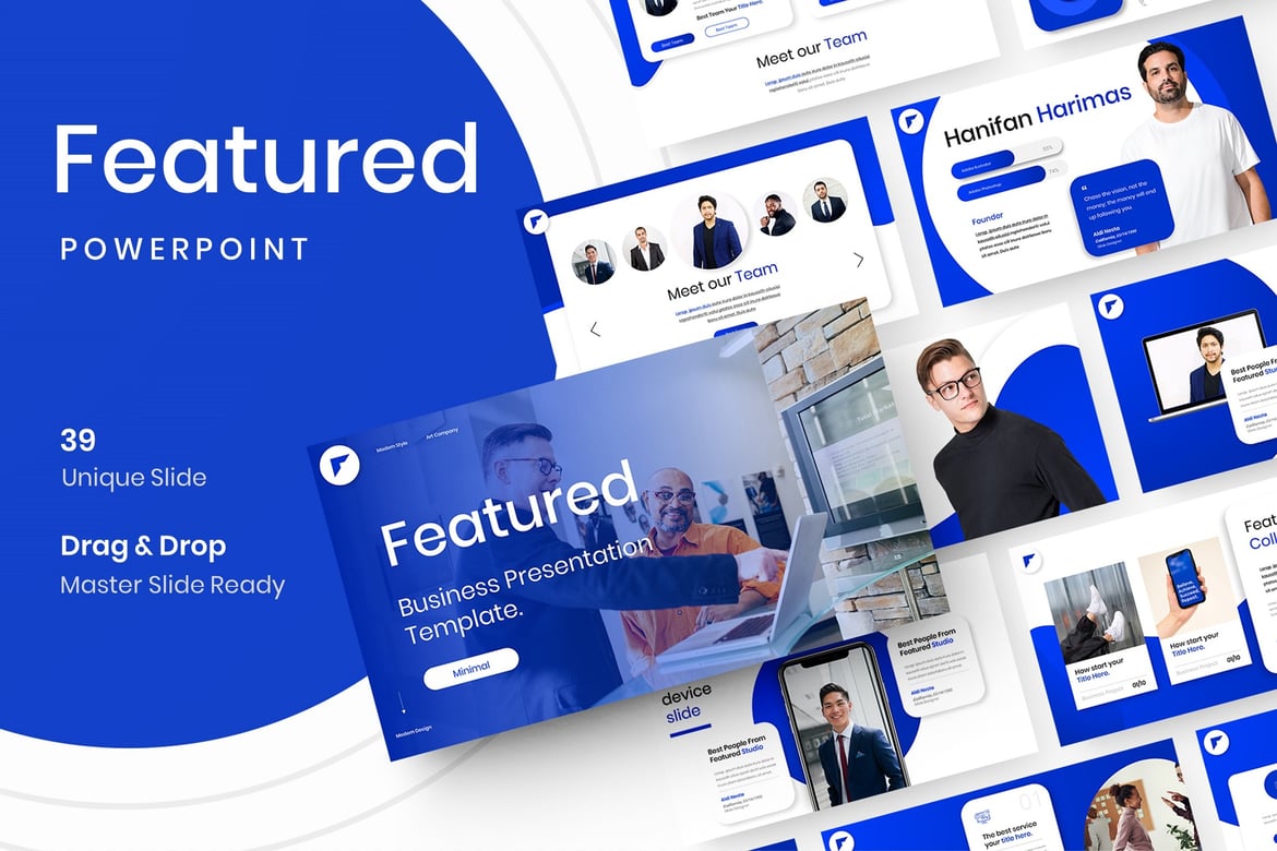 Template PowerPoint Bisnis Terbaik untuk Presentasi Profesional