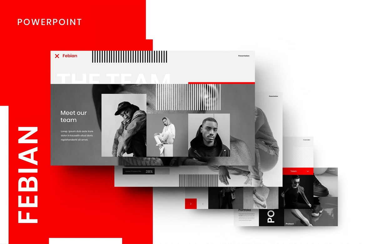 Febian – Template PowerPoint Bisnis yang Menarik