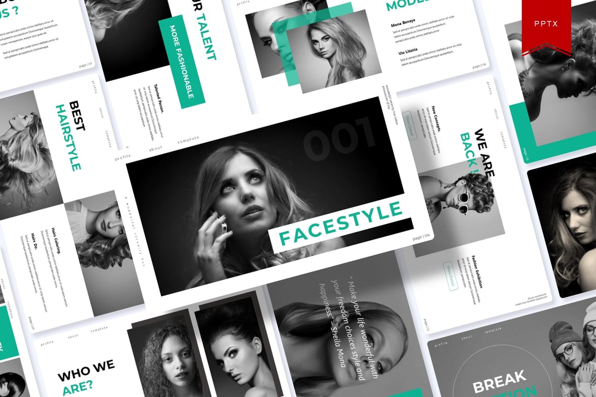 Fecestyle | Template Presentasi PowerPoint Menarik