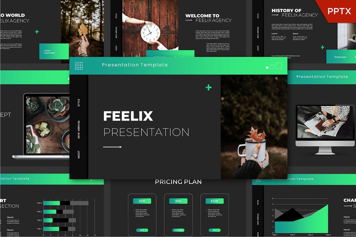 Template Powerpoint Feelix yang Menarik dan Profesional