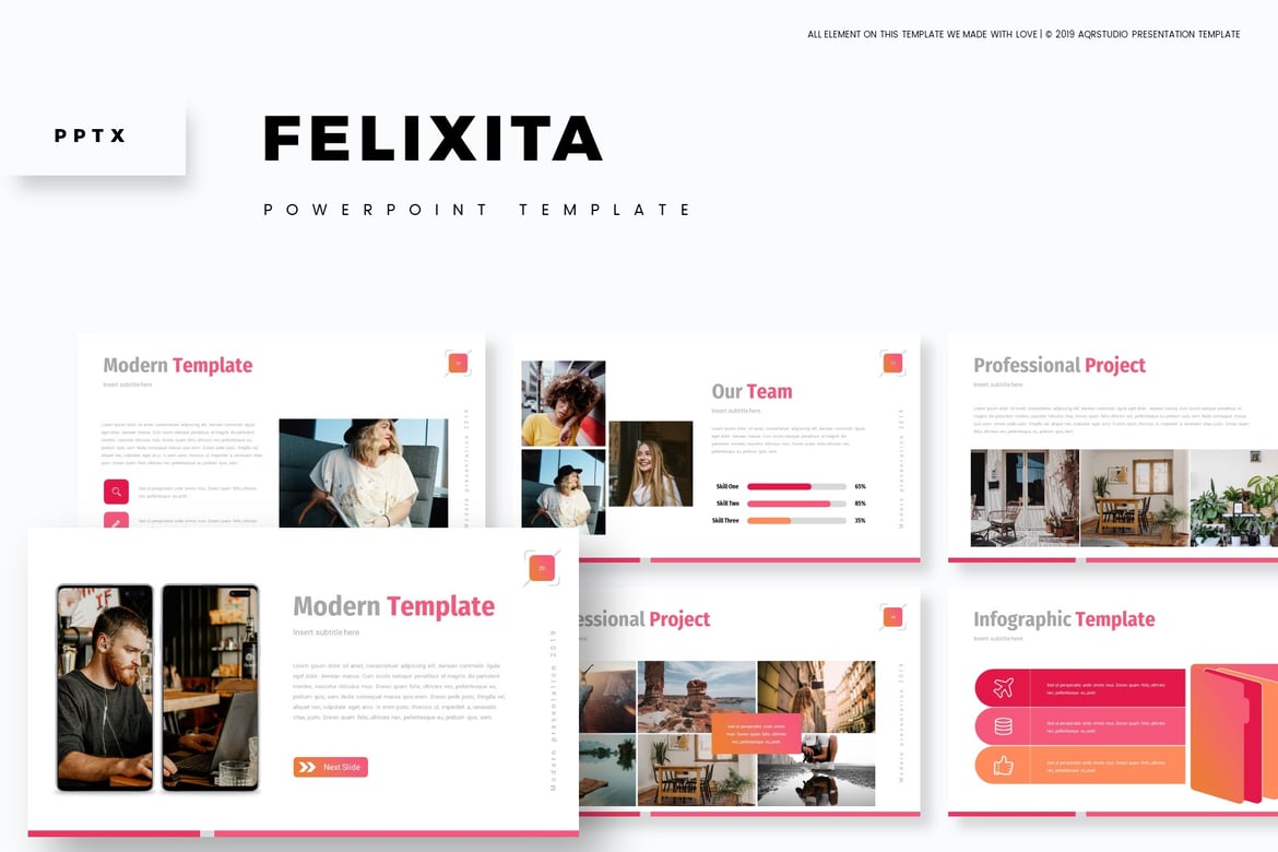 Felixita - Template PowerPoint Serbaguna yang Menawan