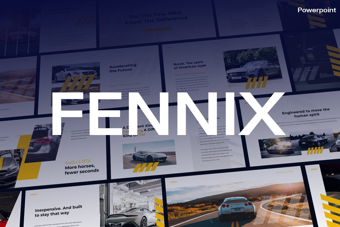 Fennik - Template Presentasi Bisnis PowerPoint yang Menarik