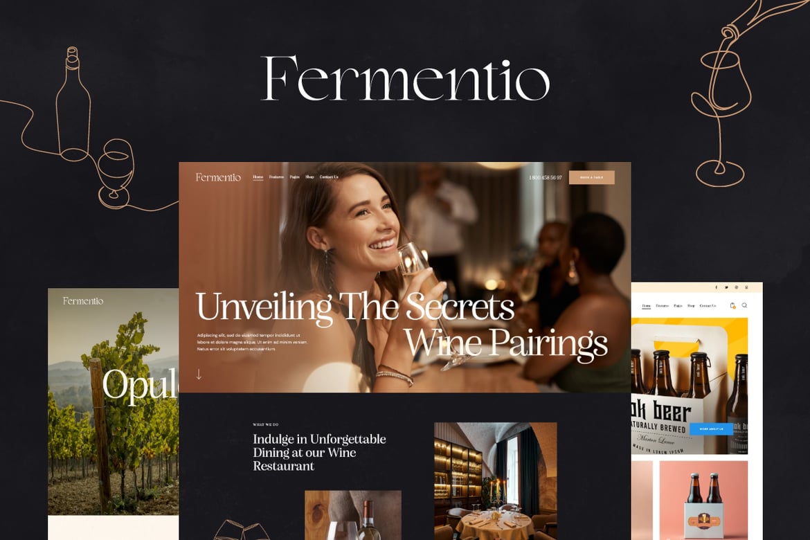 Fermentio: Tema WordPress Kreatif untuk Bisnis Makanan dan Minuman Anda