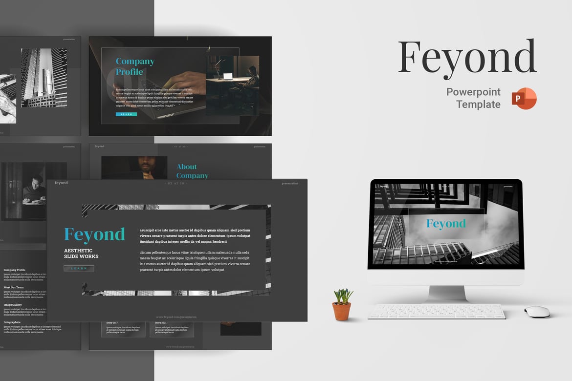 Feyond - Template Powerpoint Modern dan Serbaguna