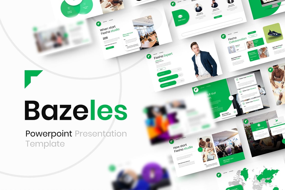 Fiesha – Template PowerPoint Bisnis yang Menarik