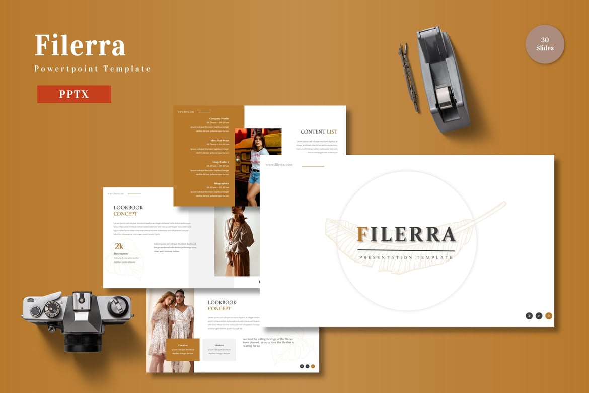 Filerra - Template PowerPoint Menarik untuk Semua Kebutuhan Presentasi