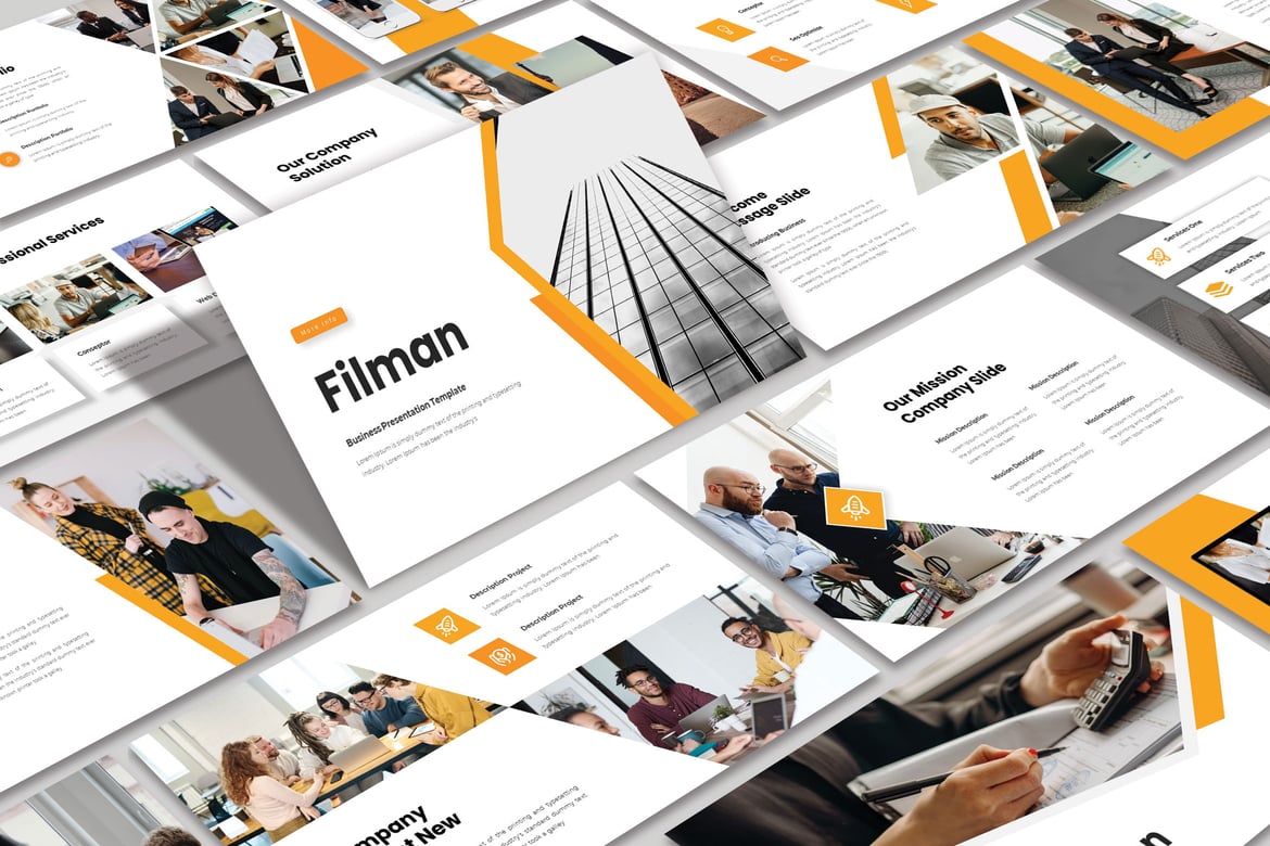 Template Powerpoint Filman: Solusi Presentasi Modern dan Kreatif