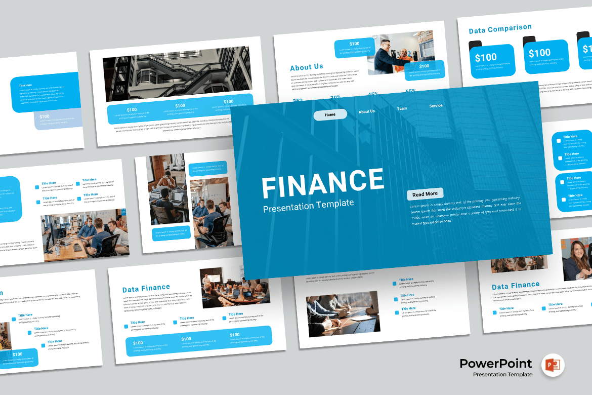 Template PowerPoint Keuangan yang Menarik dan Mudah Digunakan