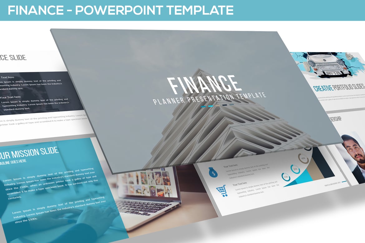 Template Powerpoint Keuangan yang Menarik dan Profesional