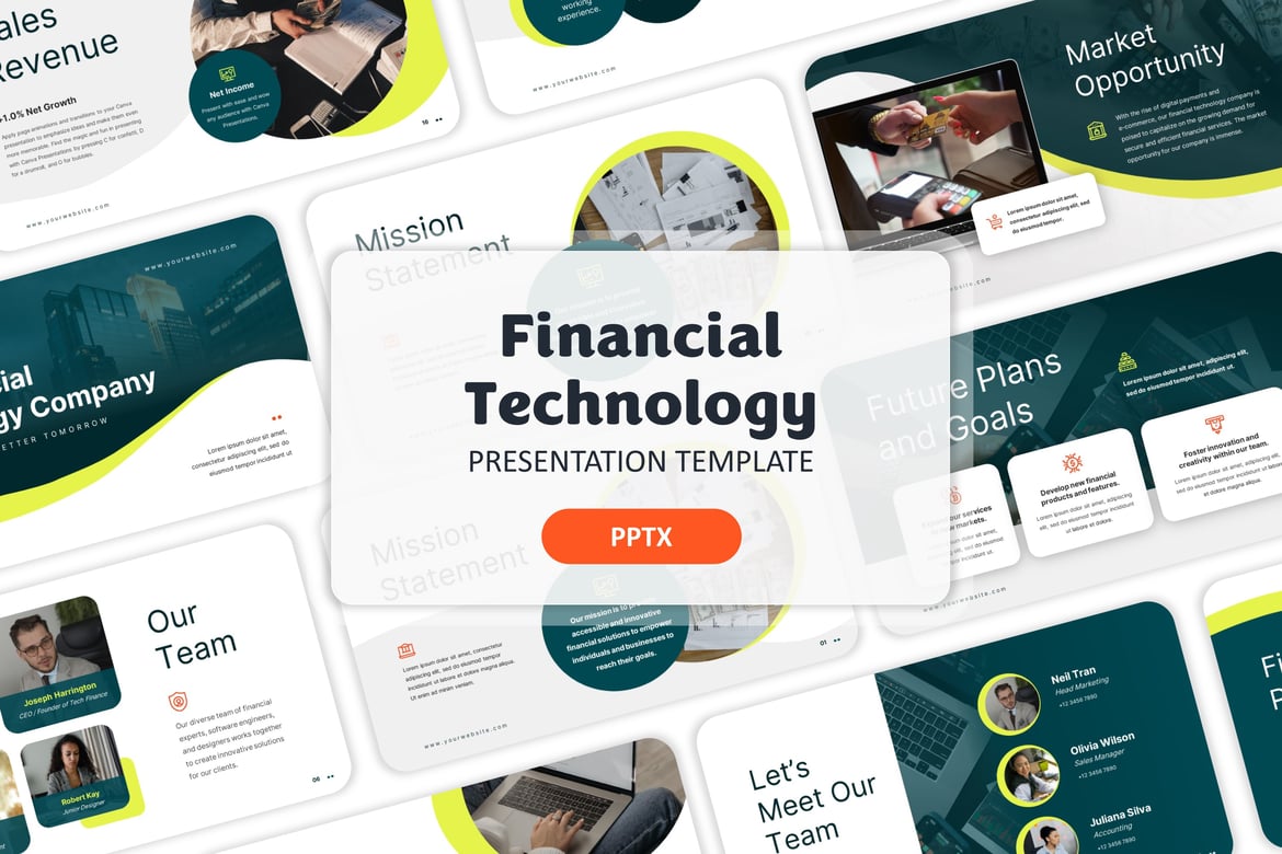 Template Presentasi Keuangan - PowerPoint Kreatif untuk Bisnis Anda
