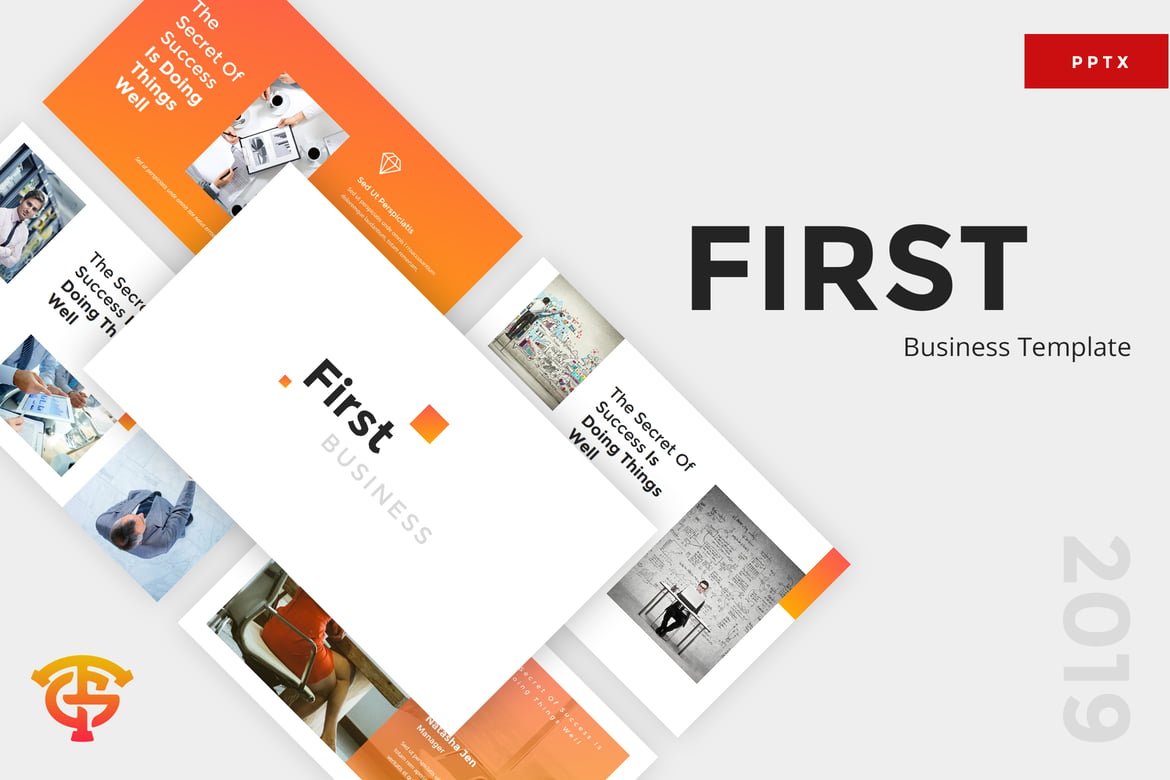 Template Presentasi Kreatif - PowerPoint untuk Bisnis Pertama Anda