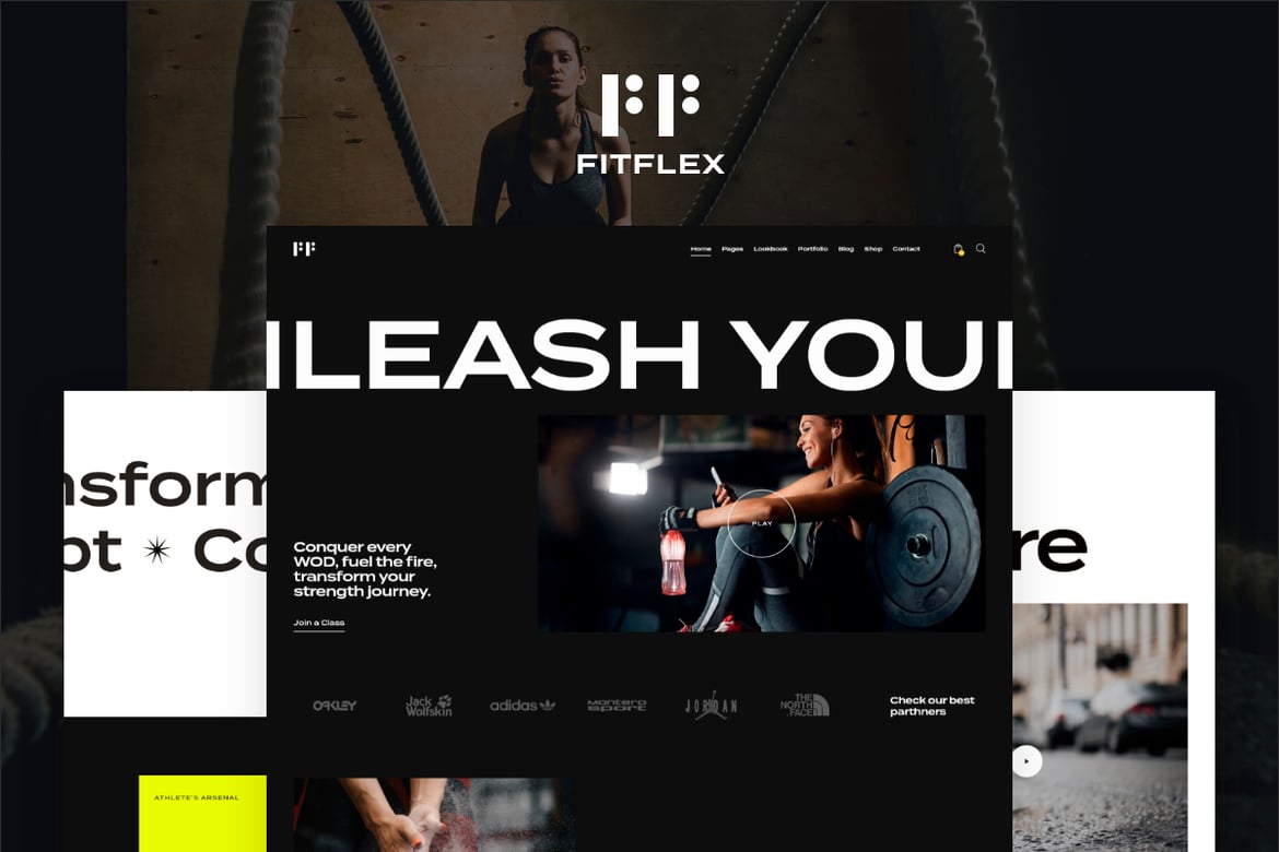 Tema WordPress FitFlex: Solusi Modern untuk Industri Kebugaran