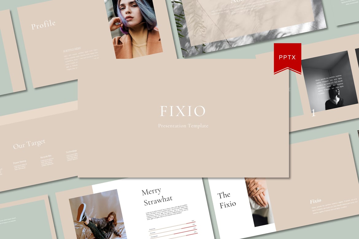 Template PowerPoint Fixio: Solusi Kreatif untuk Presentasi Anda