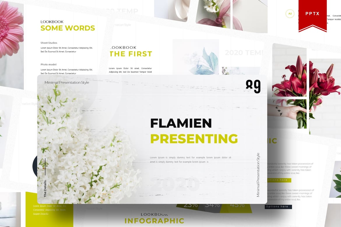 Flamien | Template Presentasi PowerPoint Menarik dan Profesional