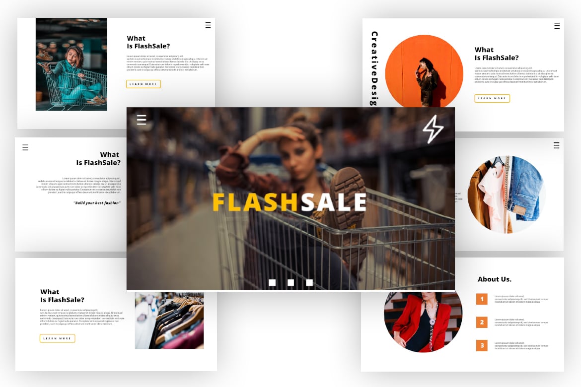 Diskon Spesial - Template PowerPoint Bisnis Modern