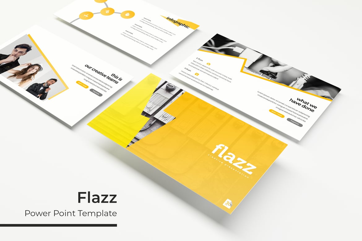 Flazz - Template PowerPoint Modern dan Menarik