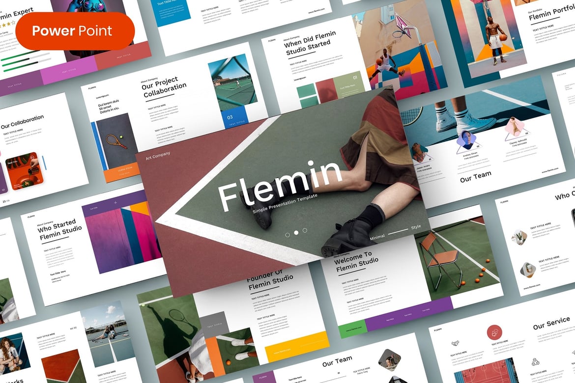 Flemin – Template Presentasi PowerPoint Profesional untuk Bisnis
