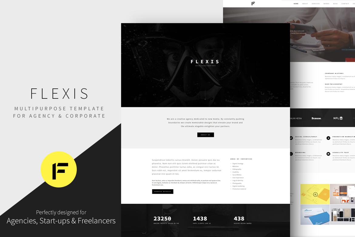 Flexis - Template Website Serbaguna yang Responsif