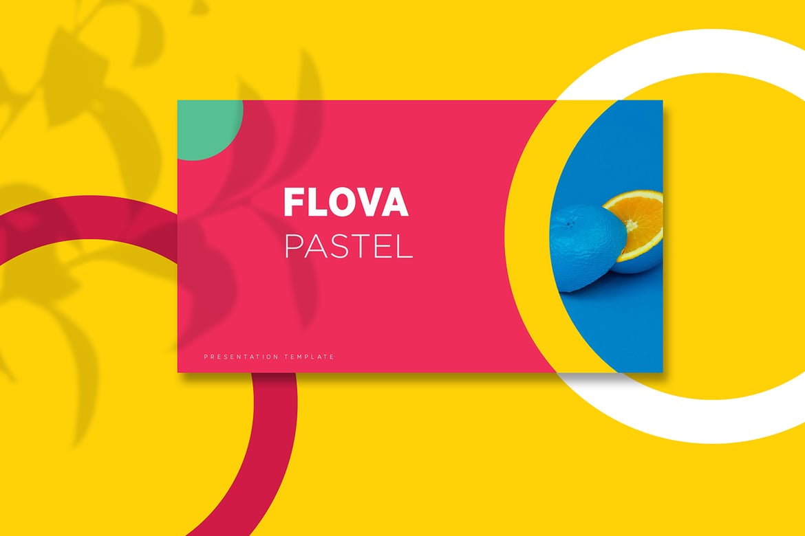 Flova - Template Presentasi PowerPoint Kreatif dan Modern