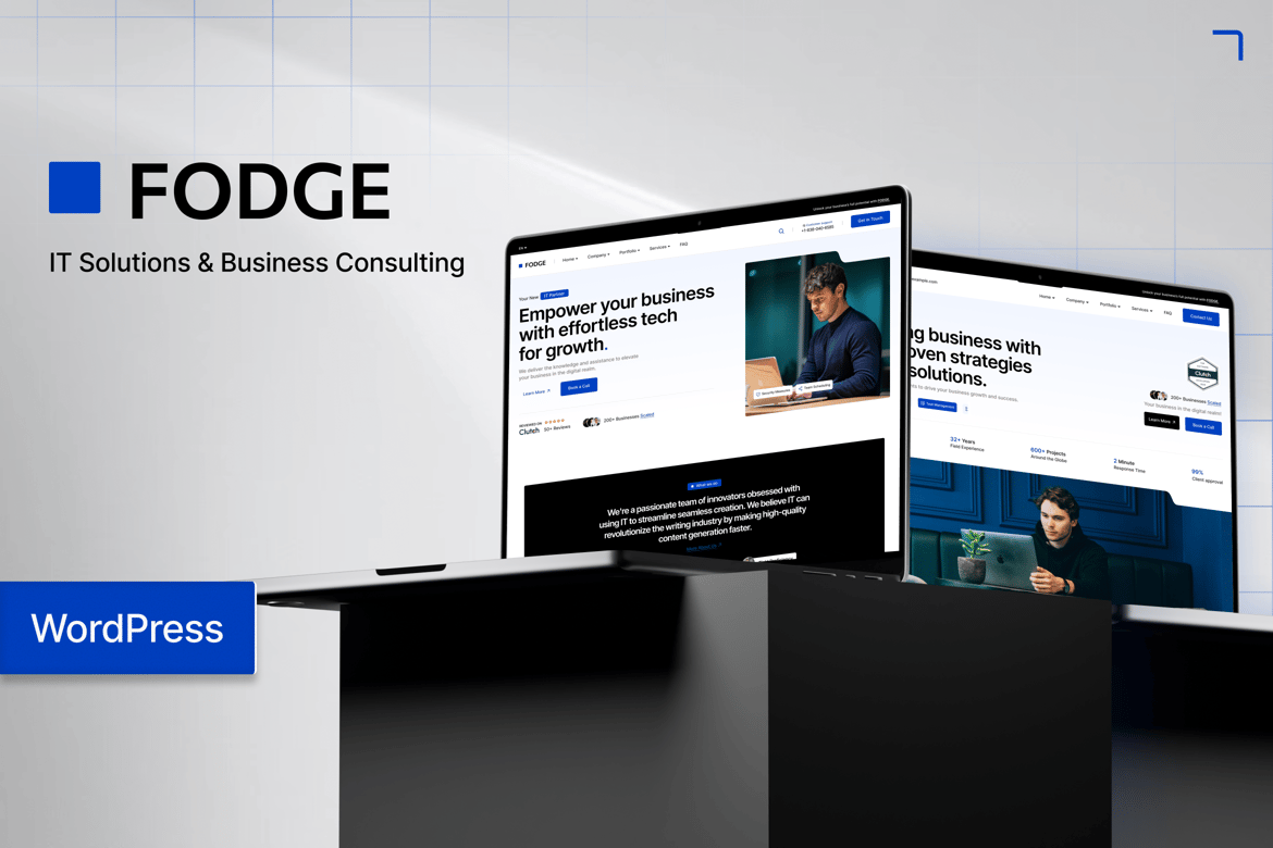Tema WordPress Fodge: Solusi IT Modern untuk Bisnis Anda