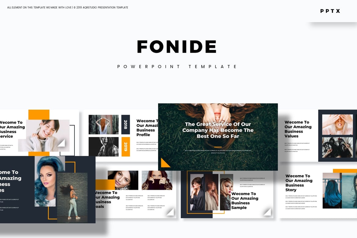 Fonide - Template PowerPoint Serbaguna untuk Presentasi Anda