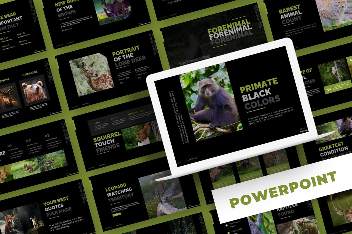 Forenimal - Template PowerPoint Serbaguna dan Menarik