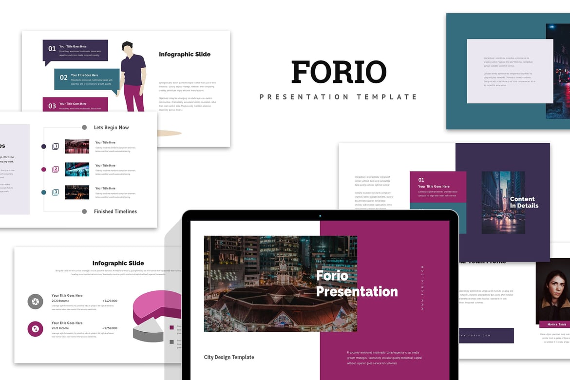 Forio: Template PowerPoint Profesional untuk Presentasi Bisnis