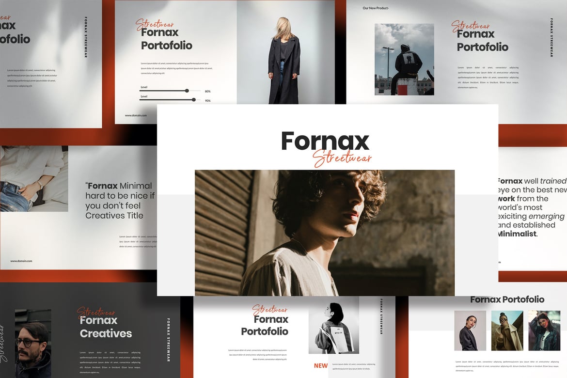Template Powerpoint Fornax: Presentasi Modern dan Stylish