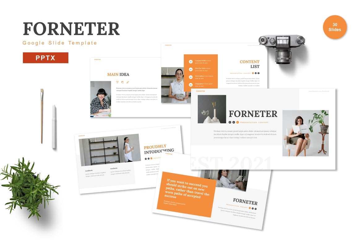 Forneter - Template Powerpoint Profesional untuk Semua Kebutuhan