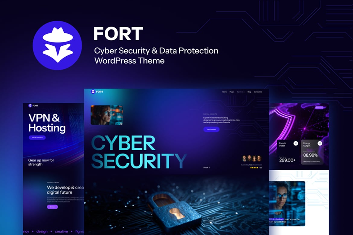 Tema WordPress Fort: Solusi Keamanan Siber yang Menarik dan Profesional