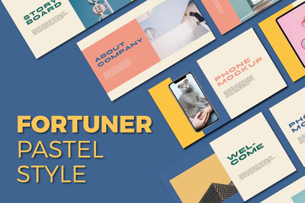 Template PowerPoint Fortuner yang Menarik dan Profesional