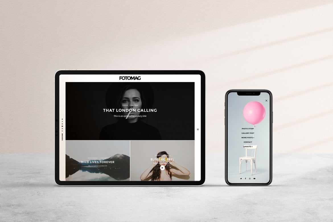 Fotomag | Tema WordPress Minimalis untuk Blog dan Majalah