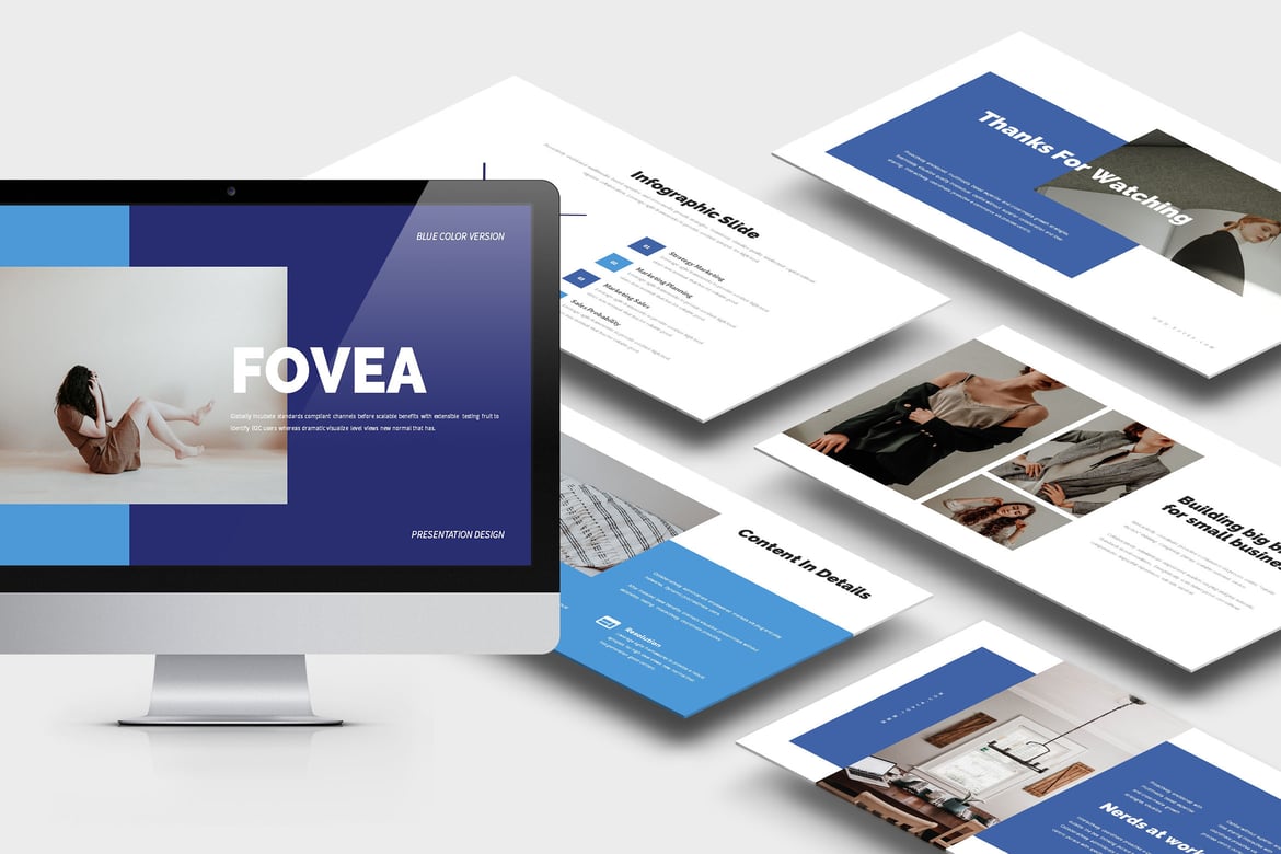 Fovea: Template Powerpoint Kreatif yang Menarik