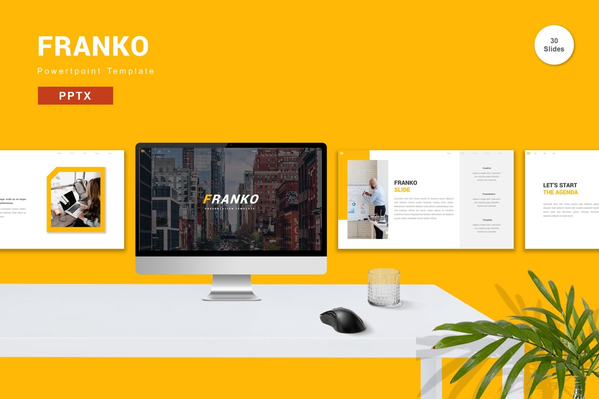 Franko - Template PowerPoint Profesional untuk Segala Kebutuhan