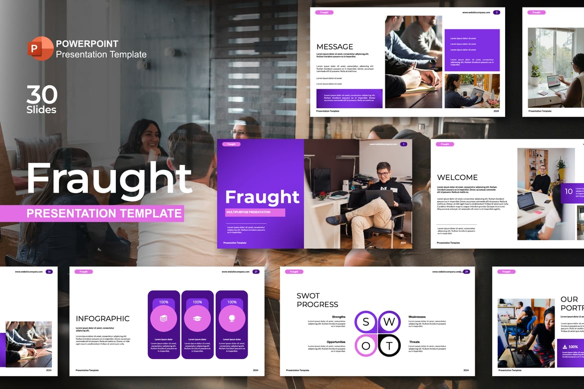 Template PowerPoint Elegan dan Serbaguna untuk Presentasi Profesional