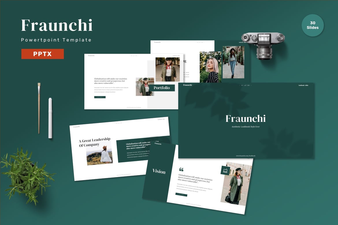 Template PowerPoint Fraunchi: Solusi Presentasi yang Menarik dan Profesional