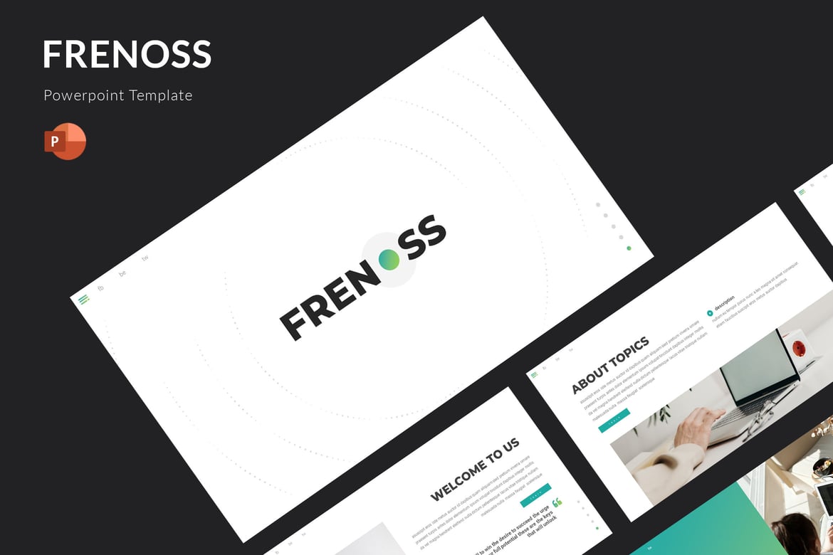 Frenoss - Template PowerPoint Serbaguna yang Menarik