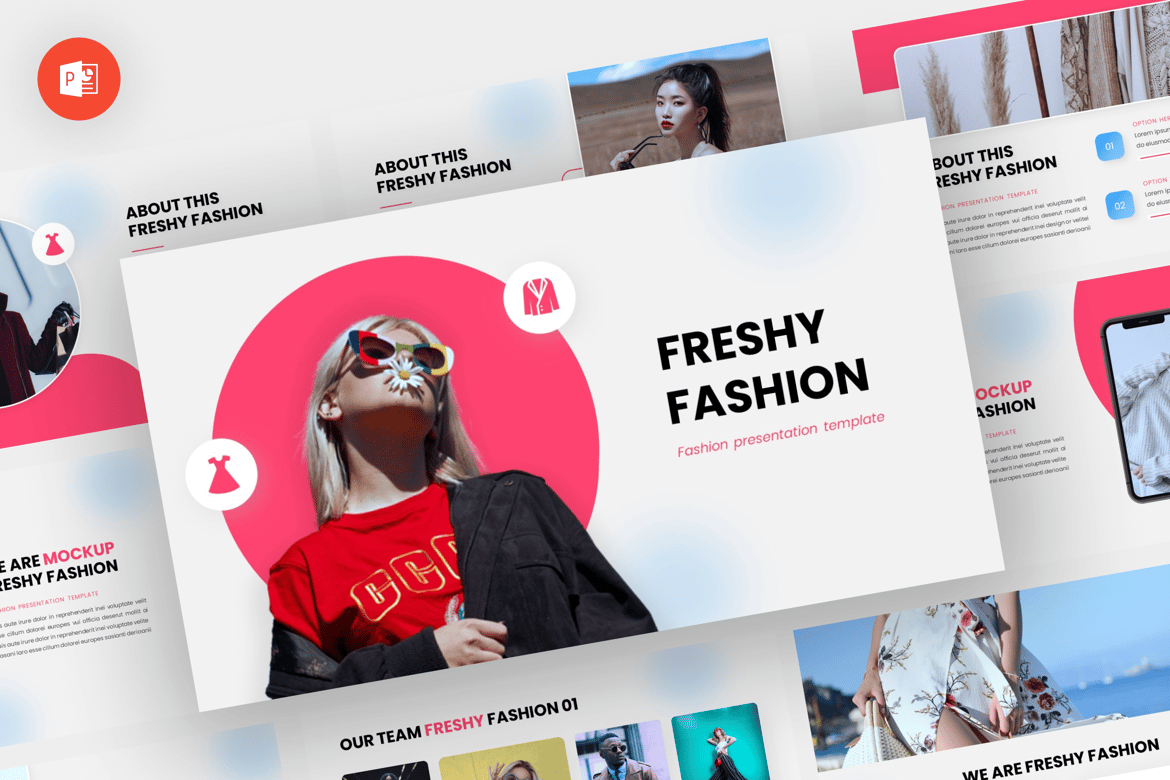 Freshy - Template Presentasi Fashion yang Stylish dan Modern