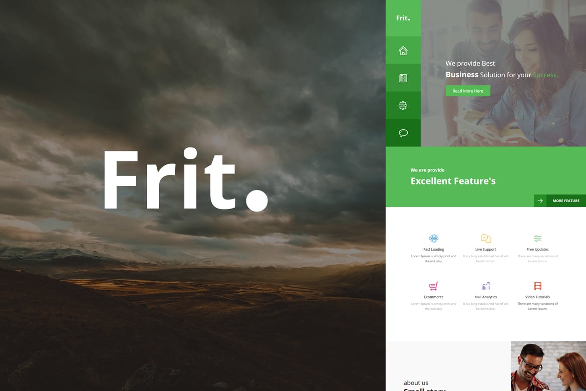 Frit Mail - Template E-mail Responsif Modern dan Bersih