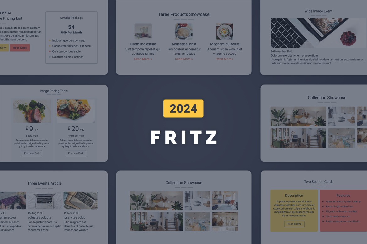 Template Email Responsif Fritz 2024 - Solusi Multiguna untuk Semua Kebutuhan Anda