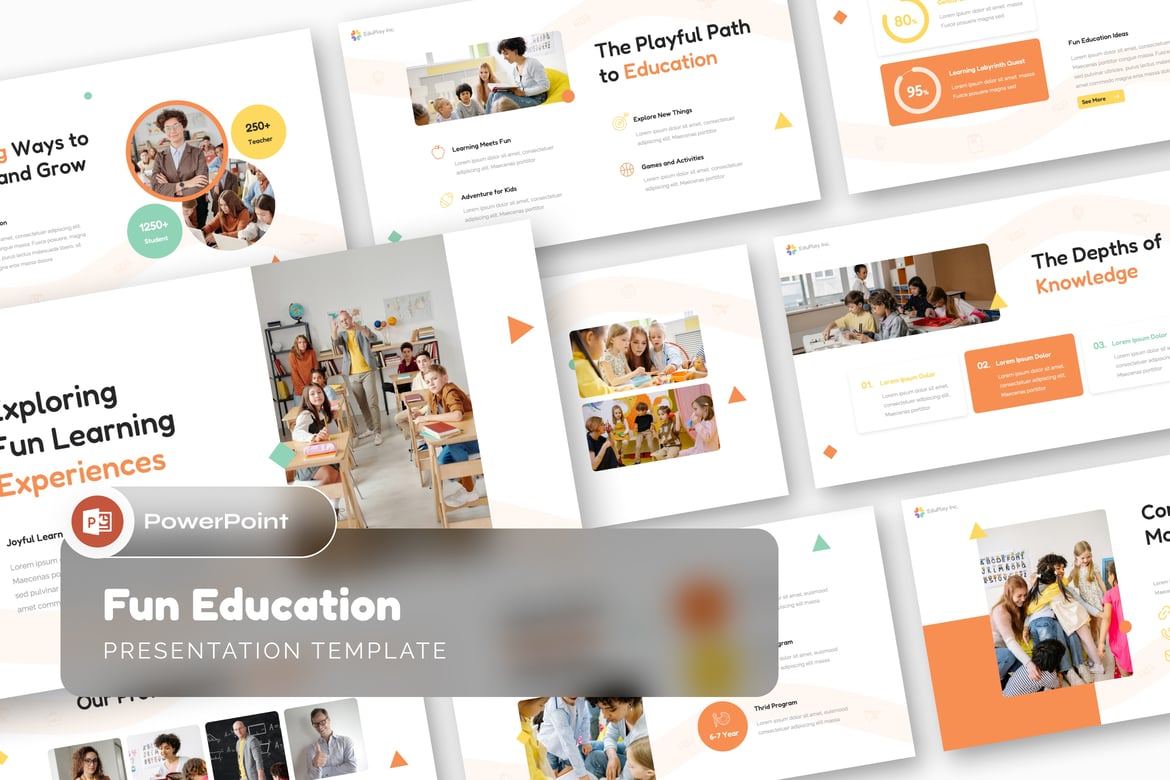 Template Presentasi Pendidikan yang Menarik untuk PowerPoint