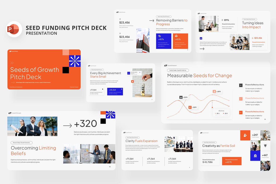 Template Presentasi Pitch Deck Pendanaan yang Mengesankan
