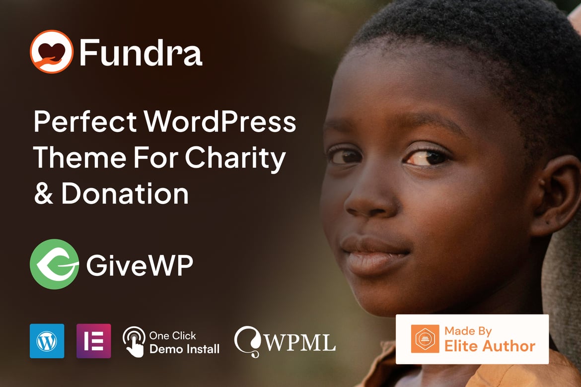 Fundra – Tema WordPress untuk Penggalangan Dana dan Donasi yang Efektif