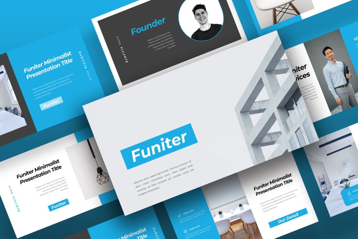 Template Presentasi PowerPoint Modern dan Kreatif